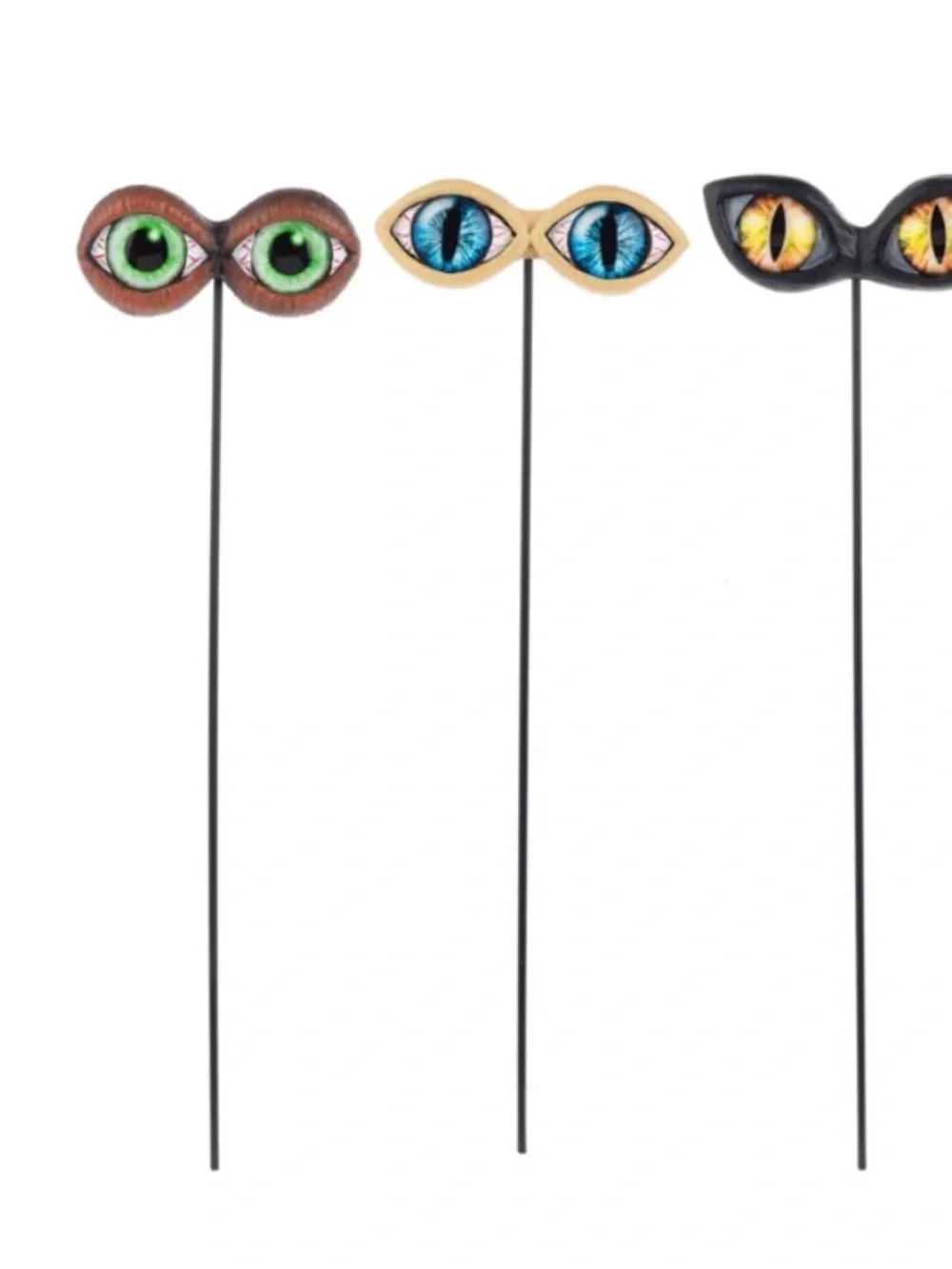 HALLOWEEN Spooky Eyes Plant/Garden Stakes Decor